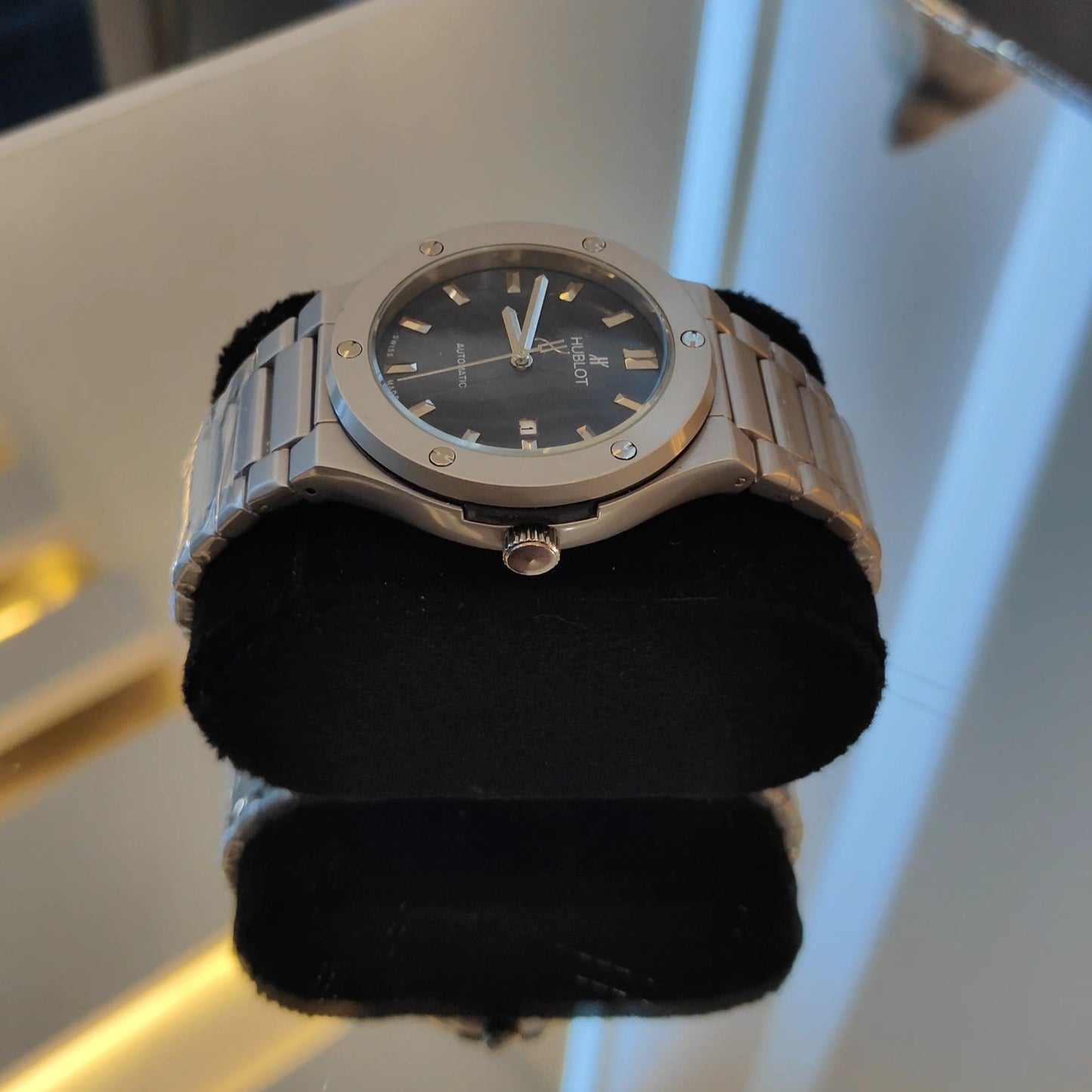 HB CLASSIC FUSION MINERAL STONE DIAL