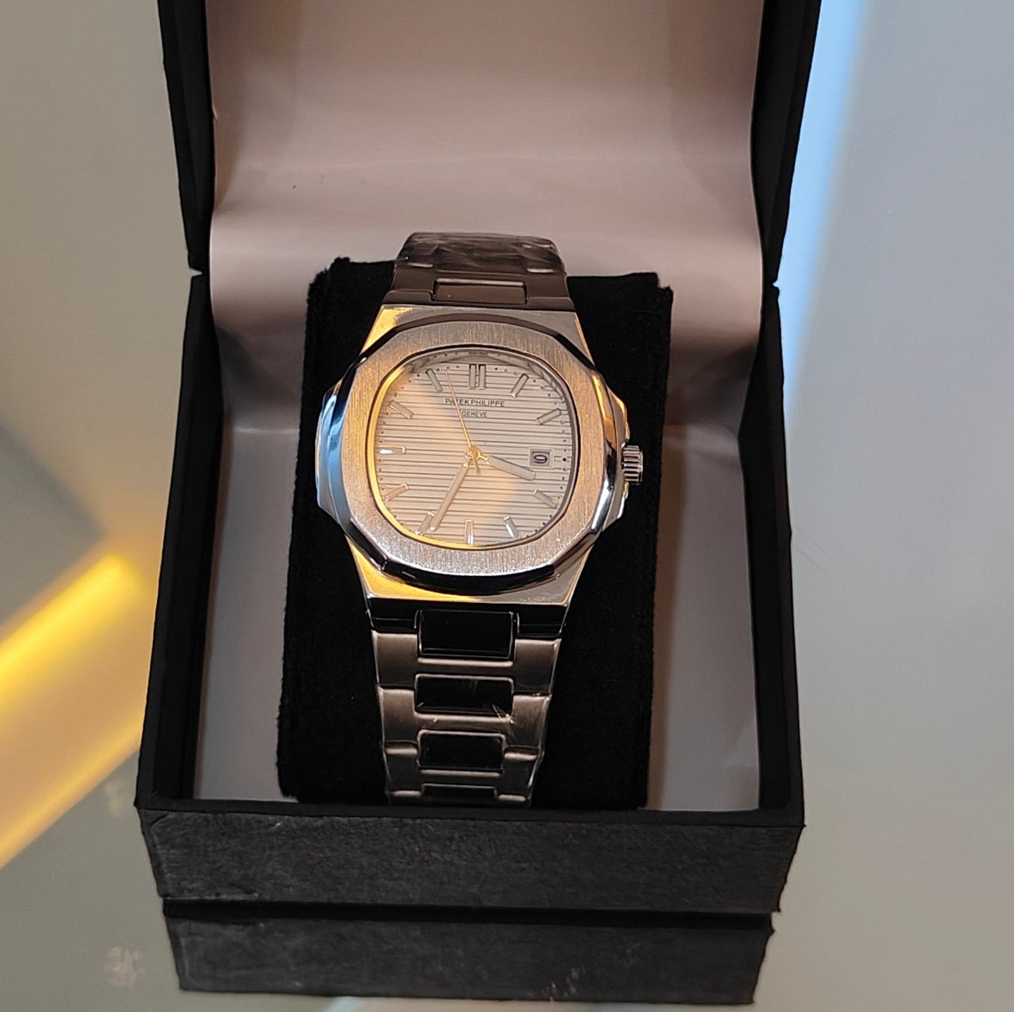 PP NAUTILUS STAINLESS STEEL SILVER