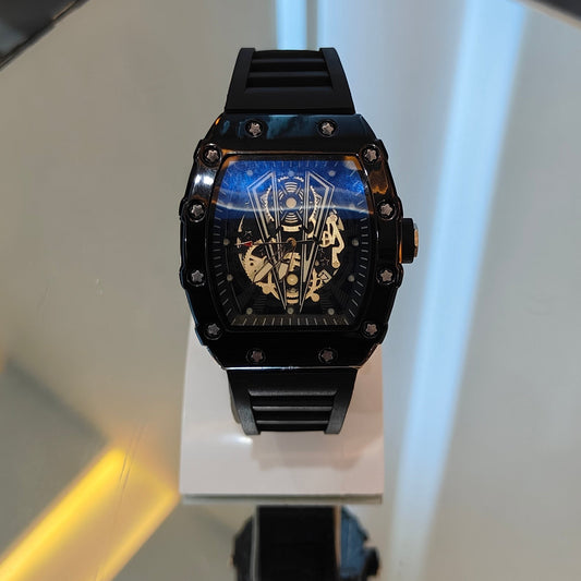 RM- Skeleton Stainless Steele Waterproof Heavy Watch For Men