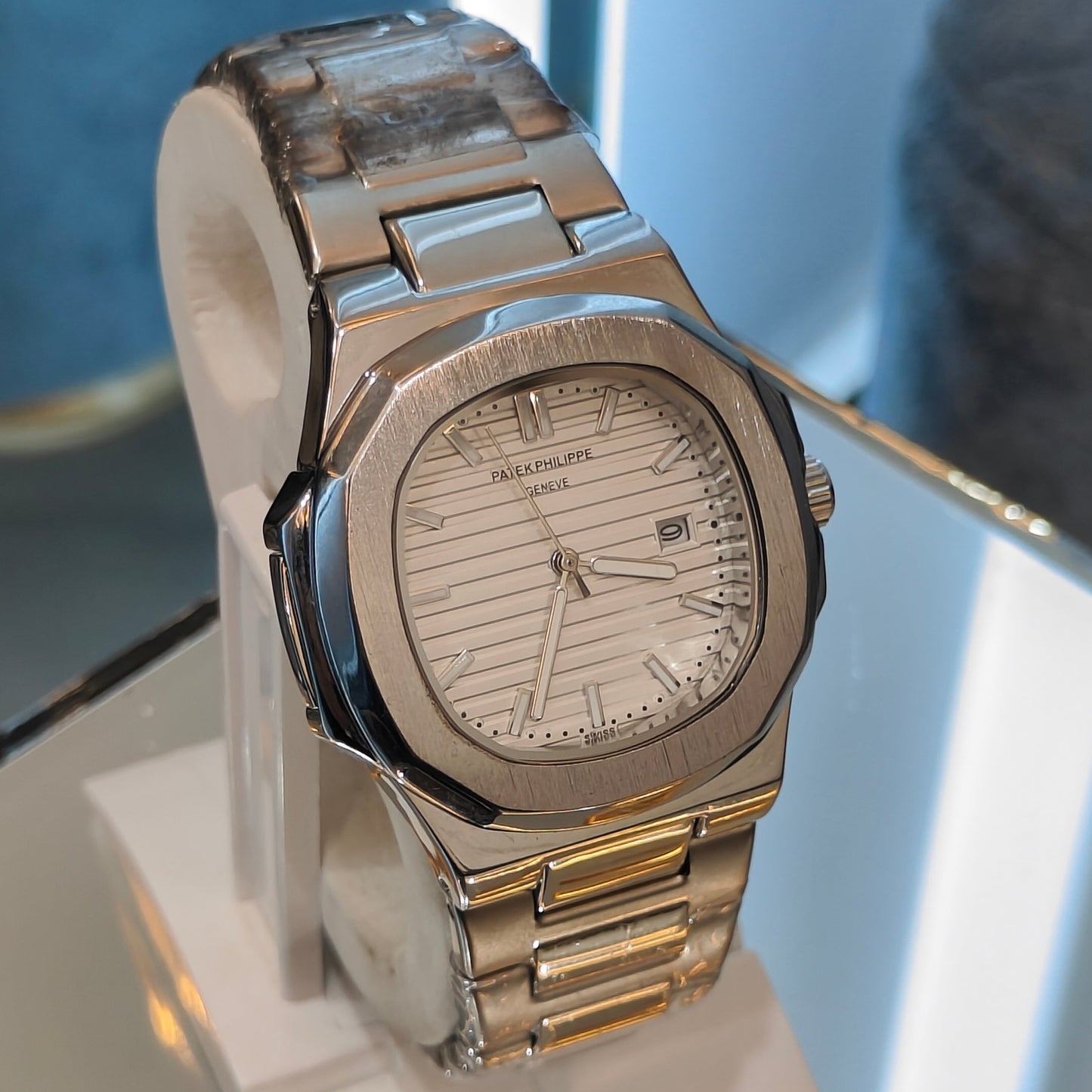 PP NAUTILUS STAINLESS STEEL SILVER