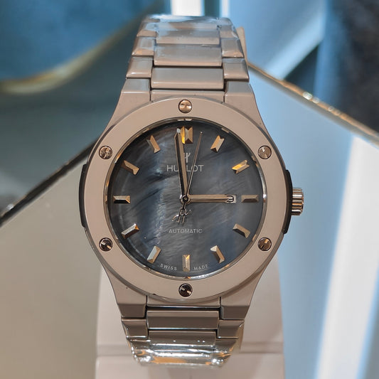HB CLASSIC FUSION MINERAL STONE DIAL