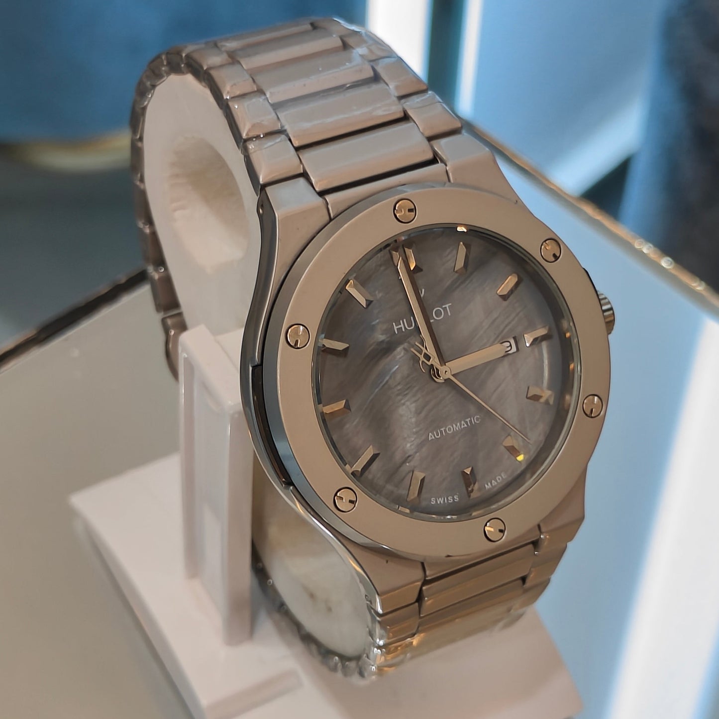 HB CLASSIC FUSION MINERAL STONE DIAL