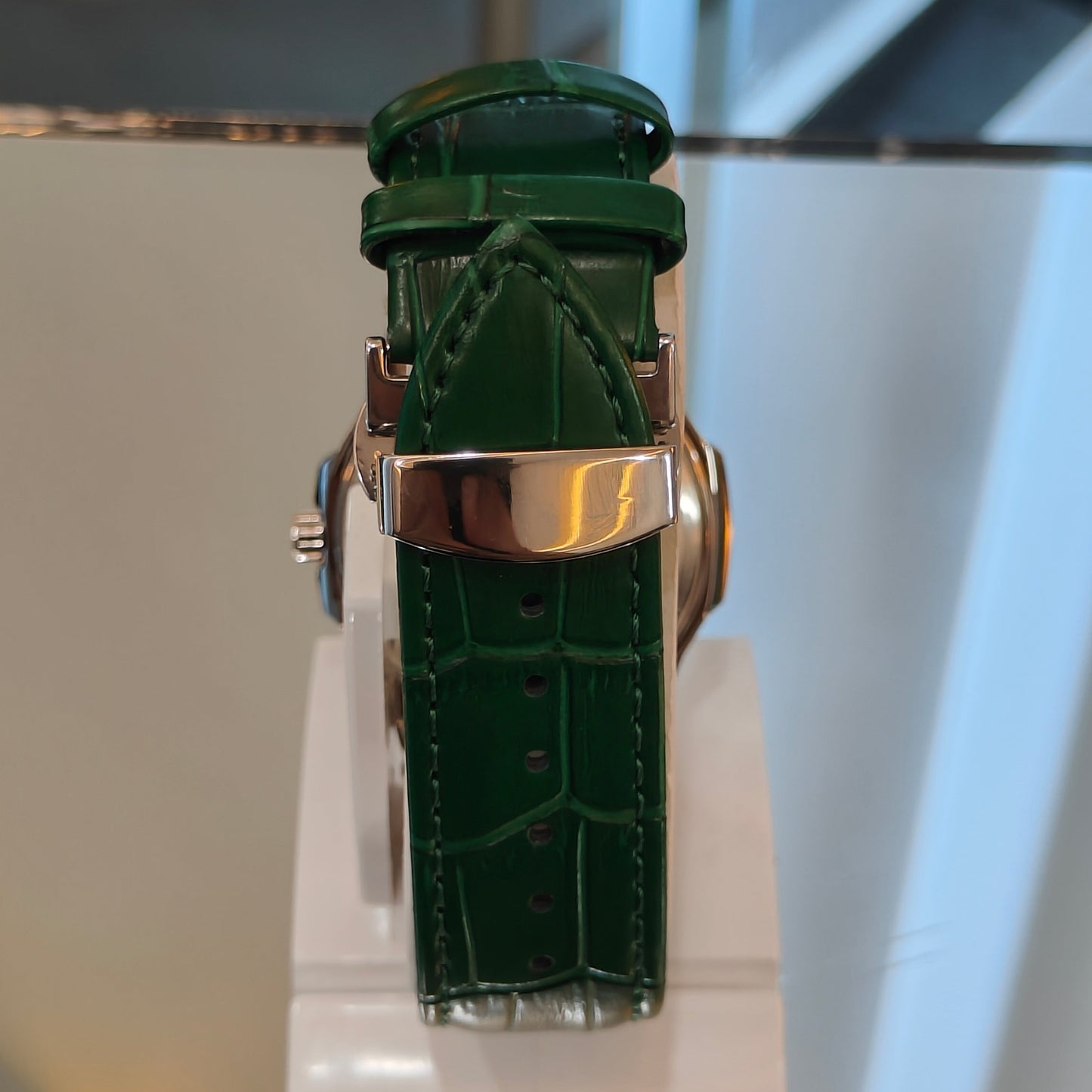 MARTYN Strap Butterfly Clasp Watch Green