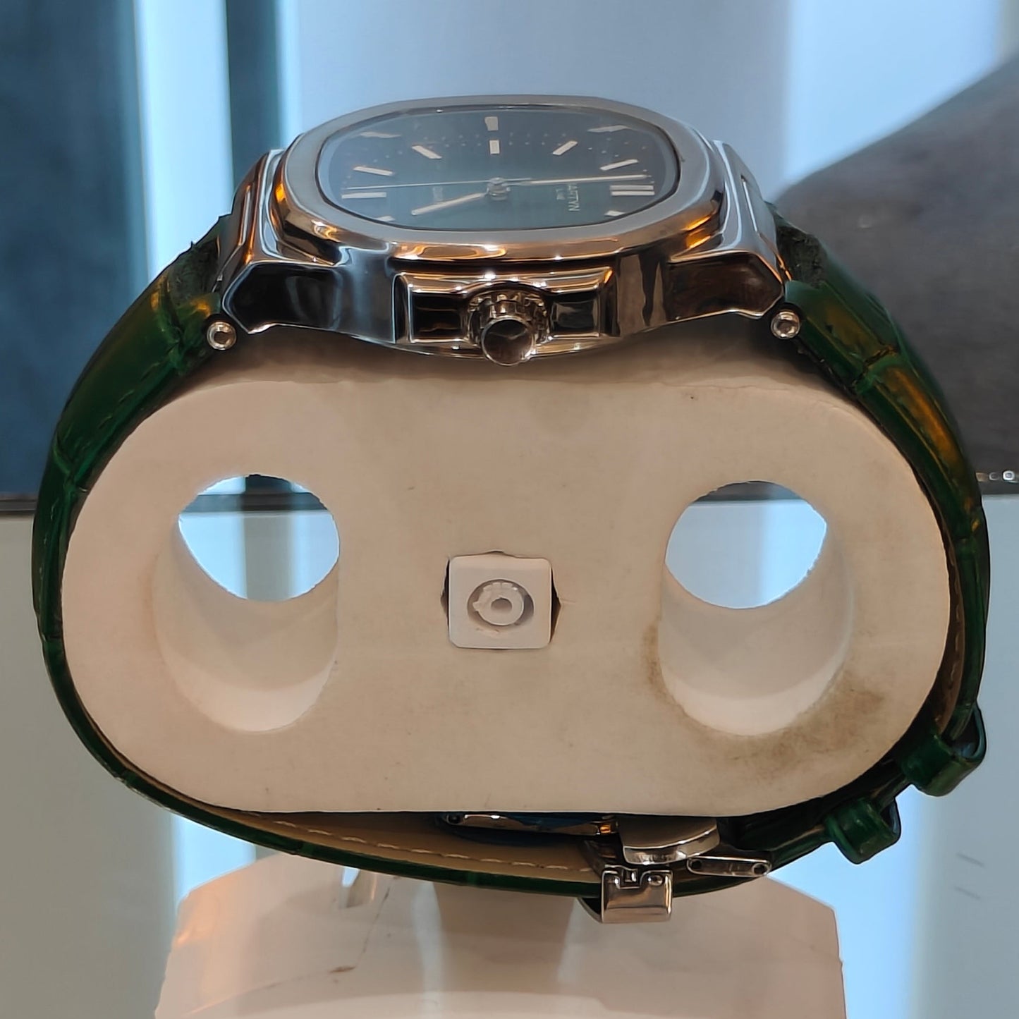 MARTYN Strap Butterfly Clasp Watch Green